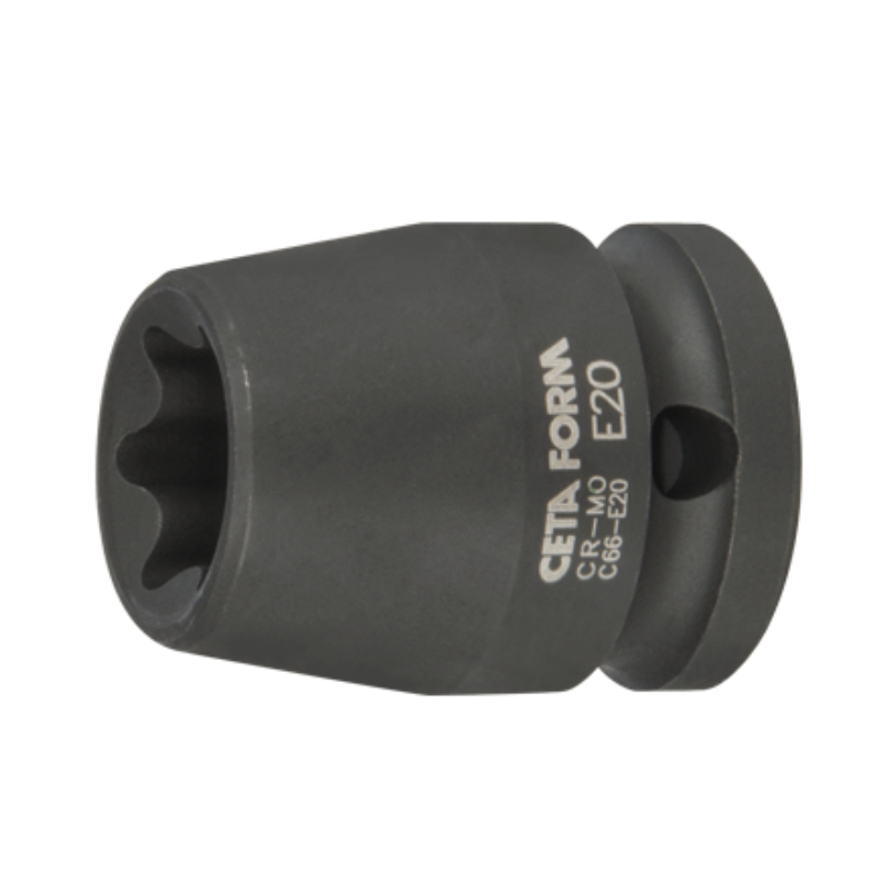 CETA FORM 1/2DIŞ TORX HAVALI LOKMA ANAHTAR-E18 - C66-E18