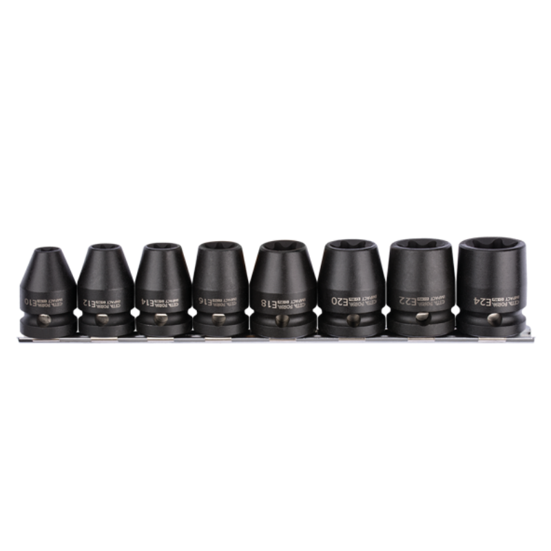 CETA FORM 8 PARÇA 1/2DIŞ TORX HAVALI LOKMA ANAHTAR TAKIMI - C66-R08