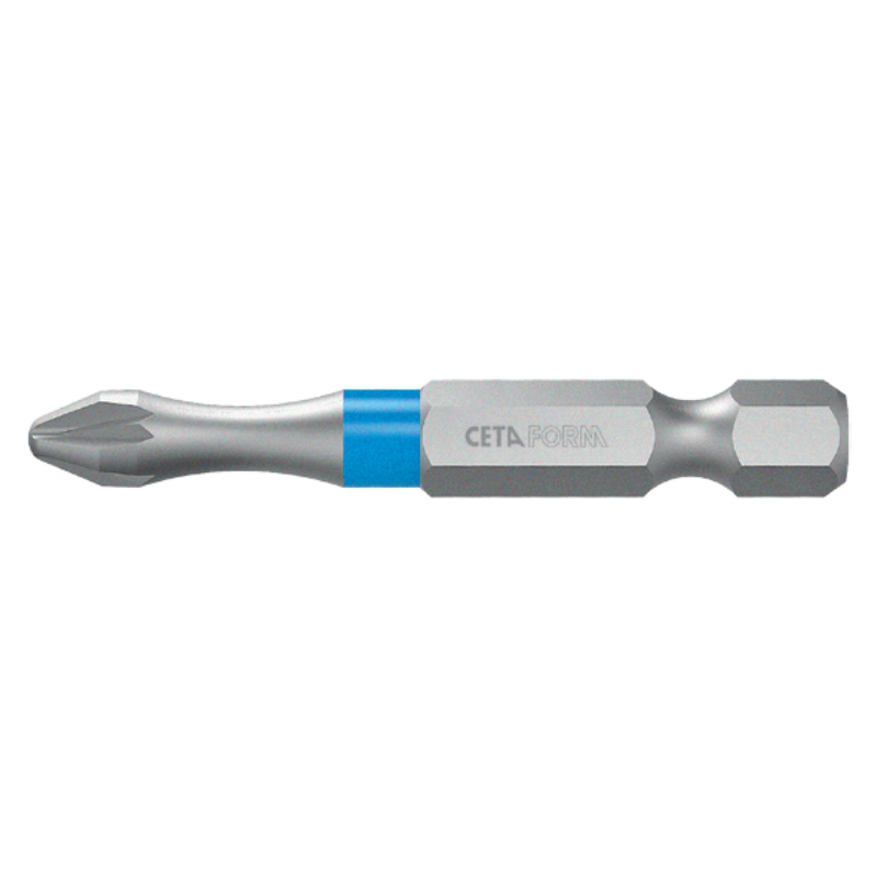 CETA FORM 1/4 Pozidriv (PZ) BİTS UÇ (RENK KODLU)-PZ2X50MM - CB/592TC