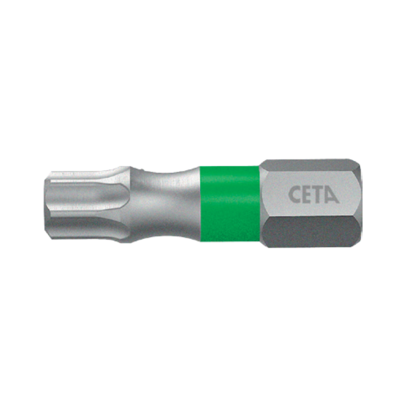 CETA FORM 1/4 TORX BİTS UÇ (RENK KODLU)-T25X25MM - CB/809TC