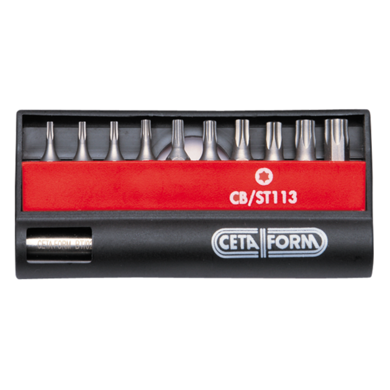 CETA FORM 11 PARÇA BİTS UÇ TK.-TORX+1/4BİTS TUTUCU İLE - CB/ST113