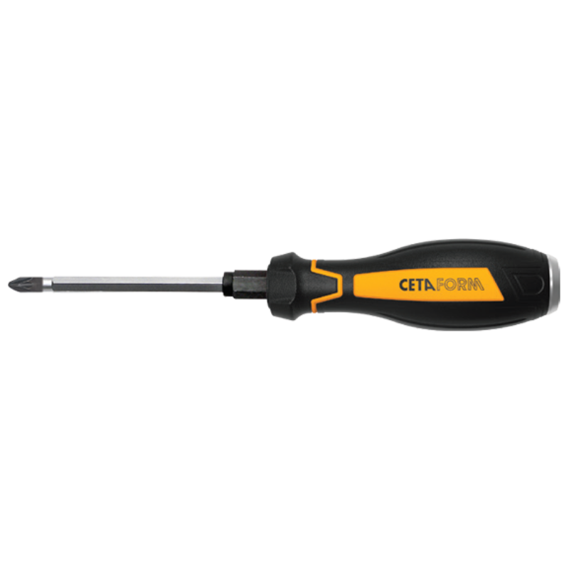 CETA FORM C-PLUS Pozidriv (PZ) UÇLU TORN./ÇEKİÇLENEBİLİR-PZ2X100MM - F17C-002-100