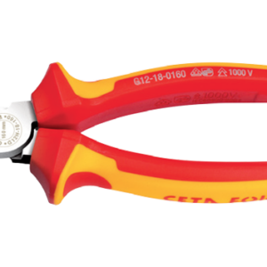CETA FORM 180 MM 1000V YAN KESKİ - PARLAK KROM (VDE) - G12-18-0180