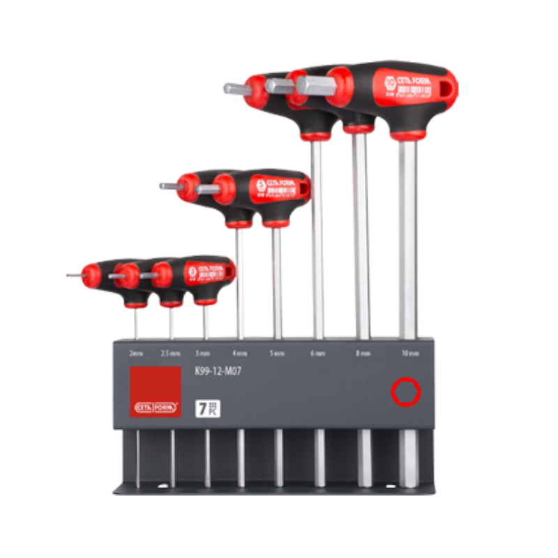 CETA FORM 8 PC.T SAPLI ALLEN ANAHTAR TAKIMI/METAL STAND İLE - K99-10-M08